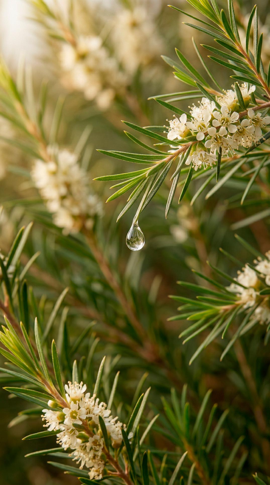 Tea tree oil and manuka oil